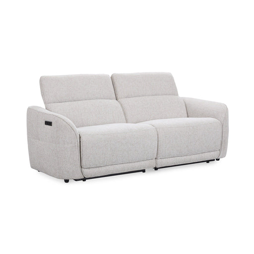 Ostend - Upholstered Power Recliner Sofa - Gray - JaxCo Furniture