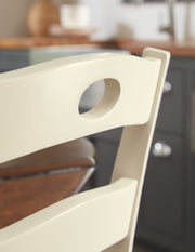 Woodanville - Cream / Brown - Dining Room Side Chair (Set of 2) - JaxCo Furniture