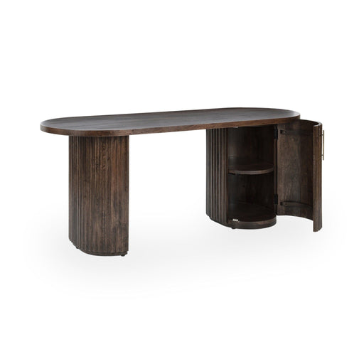 Redford - Desk - Kona Brown - JaxCo Furniture