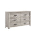 Ellen - Dresser - White - JaxCo Furniture