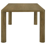 Castlewood - Rectangular Wood Dining Table - Brown Oak - JaxCo Furniture