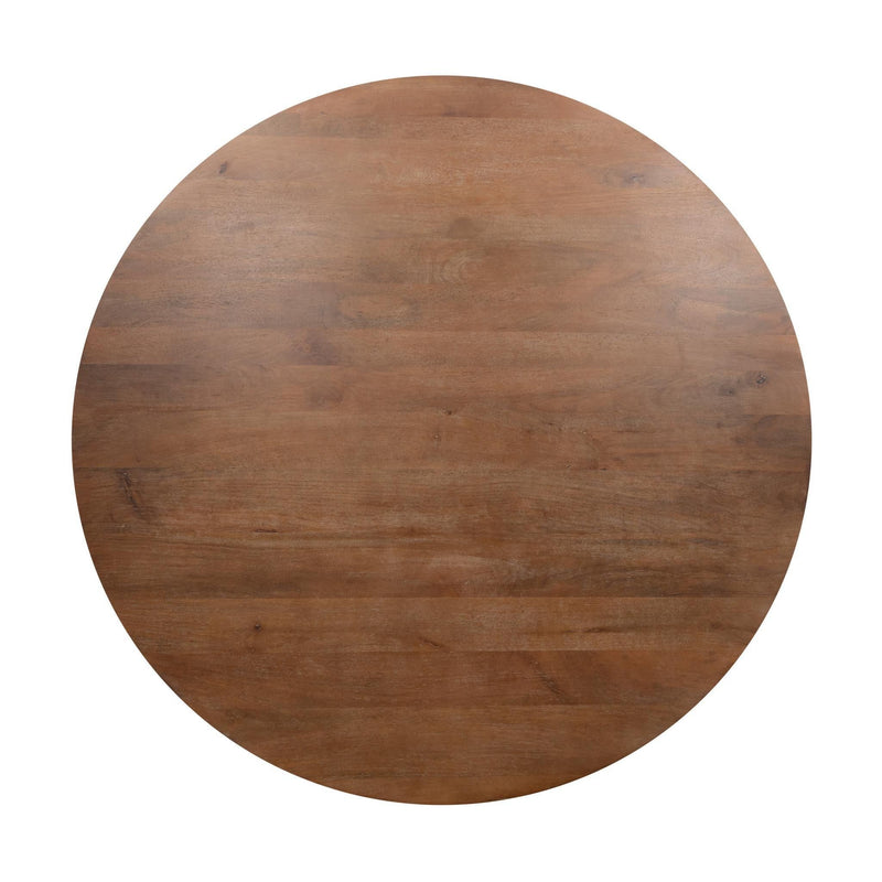 Rodrigo - Round Dining Table - Hickory Brown - JaxCo Furniture