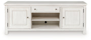 Robbinsdale - Antique White - Extra Large TV Stand - JaxCo Furniture