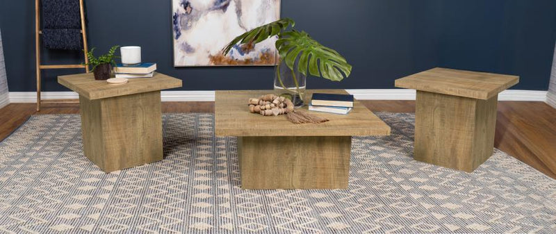 Devar - Square Coffee Table Set - JaxCo Furniture