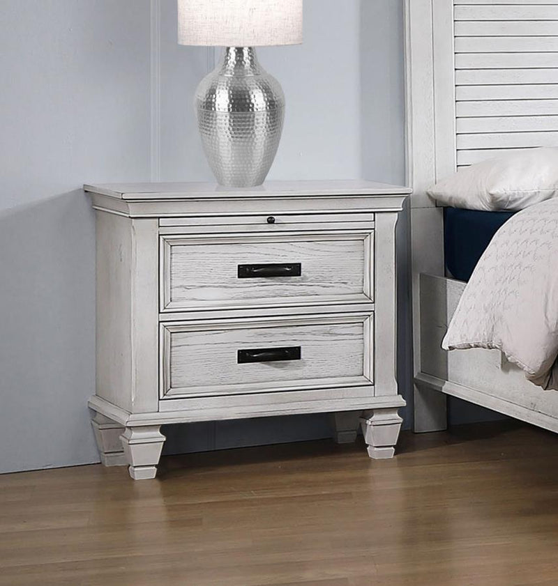 Franco - 2-Drawer Nightstand - JaxCo Furniture