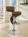 Covina - Adjustable Bar Stool - Walnut - JaxCo Furniture