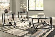Tarrin - Black - Occasional Table Set (Set of 3) - JaxCo Furniture