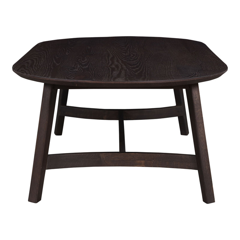 Trie - Wood Coffee Table - Dark Brown - JaxCo Furniture
