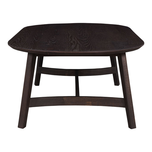 Trie - Wood Coffee Table - Dark Brown - JaxCo Furniture