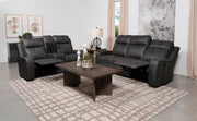 Raelynn - Upholstered Reclining Sofa Set - JaxCo Furniture