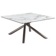Carvell - Square Sintered Stone Table - JaxCo Furniture