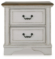 Blendon - Two-tone - Two Drawer Night Stand - JaxCo Furniture