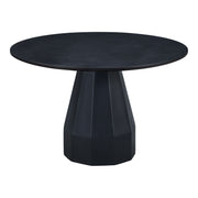 Templo - Concrete Outdoor Dining Table - Black - JaxCo Furniture