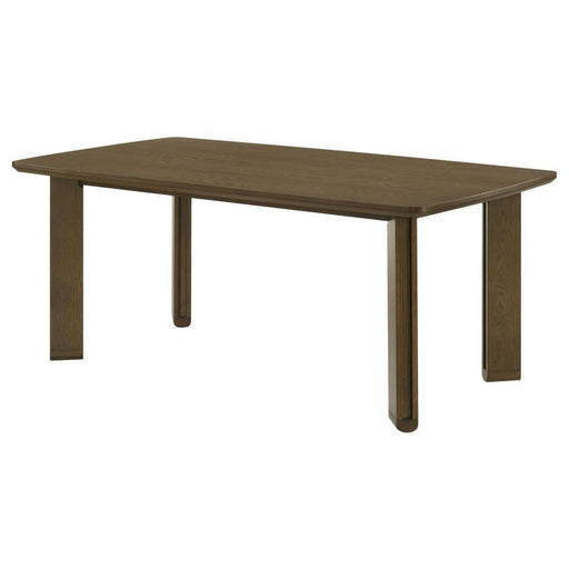 Ottowa - Rectangular Wood Dining Table - Brown - JaxCo Furniture