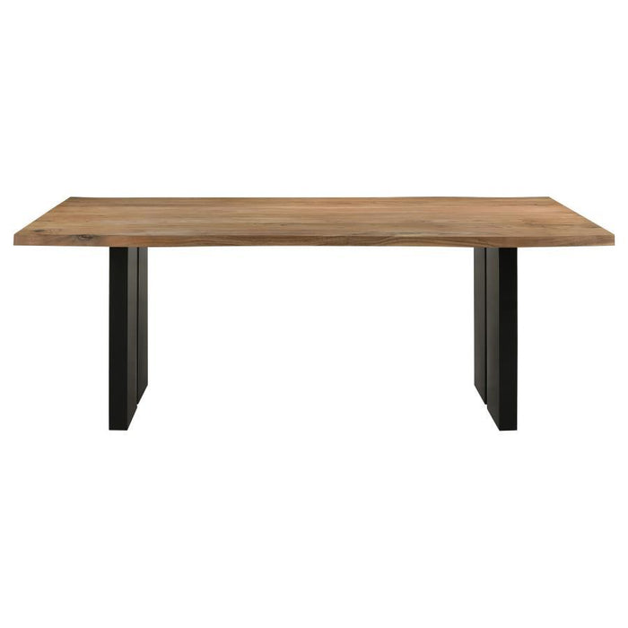 Bradshaw - Live Edge Wood Dining Table - Natural Acacia - JaxCo Furniture