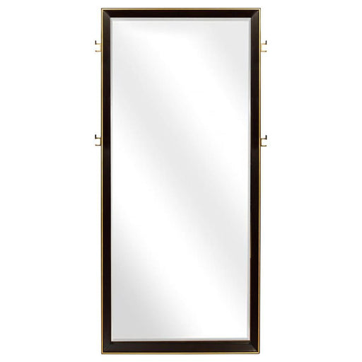 Durango - Standing Floor Mirror - Smoked Peppercorn - JaxCo Furniture