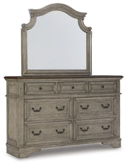 Lodenbay - Antique Gray - Dresser, Mirror - JaxCo Furniture