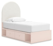 Wistenpine - Upholstered Panel Bed With Storage - JaxCo Furniture
