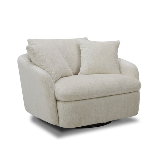 Boomer - Large Swivel Chair with 2 Pillows - JaxCo Furniture