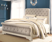 Realyn - Upholstered Sleigh Bed - JaxCo Furniture