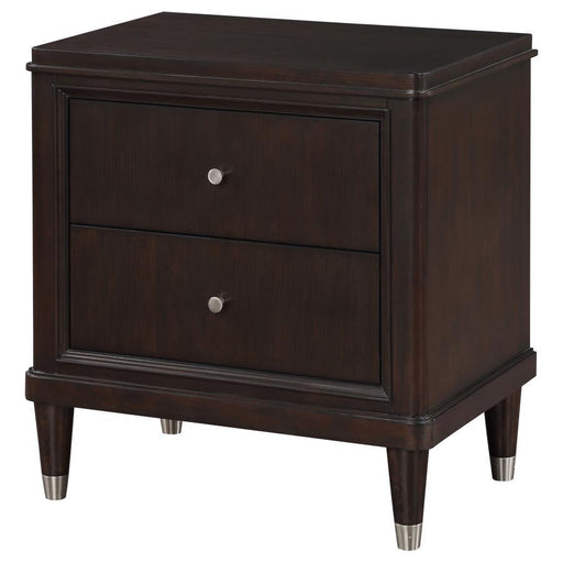 Emberlyn - 2-Drawer Nightstand - Brown - JaxCo Furniture