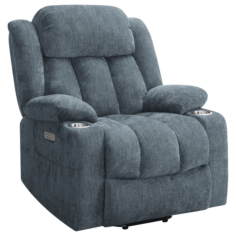 Houston - Upholstered Power Lift Recliner Chair - JaxCo Furniture