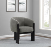 Valdez - Boucle Upholstered Barrel Back Accent Chair - JaxCo Furniture