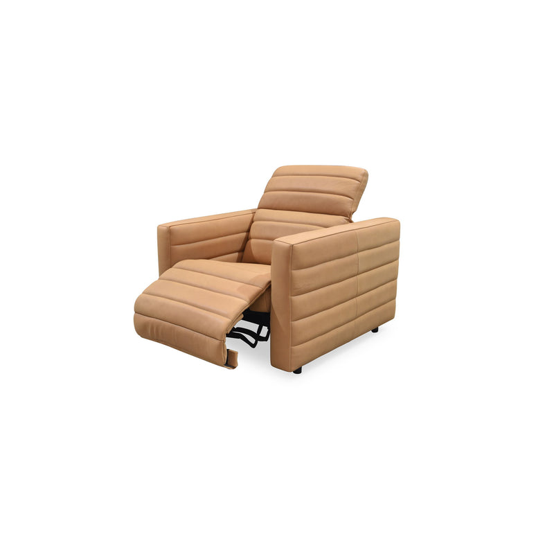 Juno - Power Recliner Chair - Tan - JaxCo Furniture