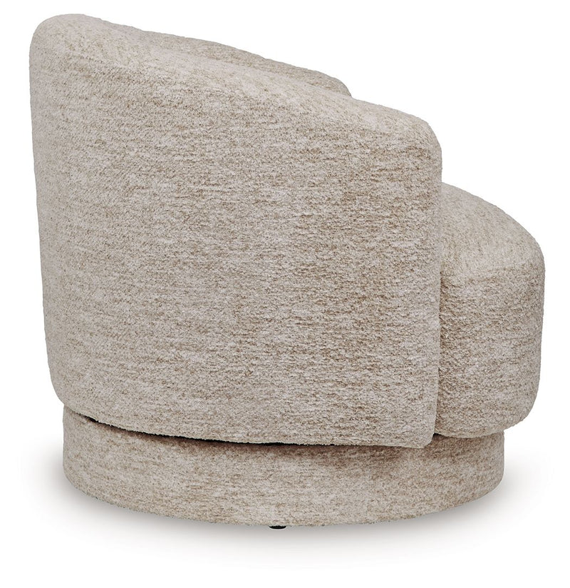 Wardsor - Stone - Swivel Chair - JaxCo Furniture