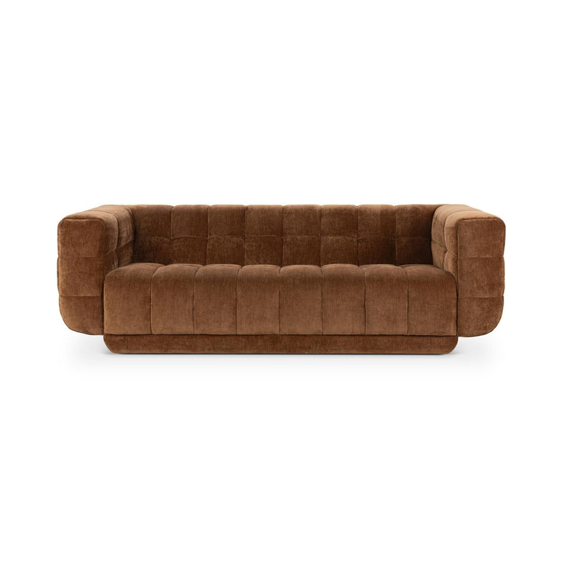 Thea - Upholstered Sofa - Bronze - JaxCo Furniture