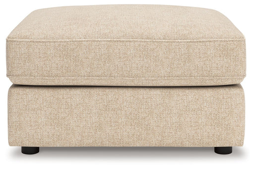 Seyler - Oversized Accent Ottoman - Sand - JaxCo Furniture