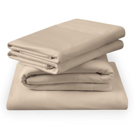 Linens - Tempur Breeze Cooling Sheet Set - Sandstone - JaxCo Furniture