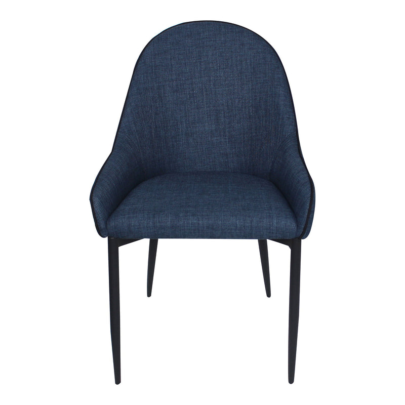 Lapis - Dining Chair (Set of 2) - Dark Blue - JaxCo Furniture
