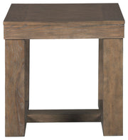 Cariton - Gray - Square End Table - JaxCo Furniture