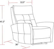 Gershwin - Zero Gravity Power Recliner - JaxCo Furniture