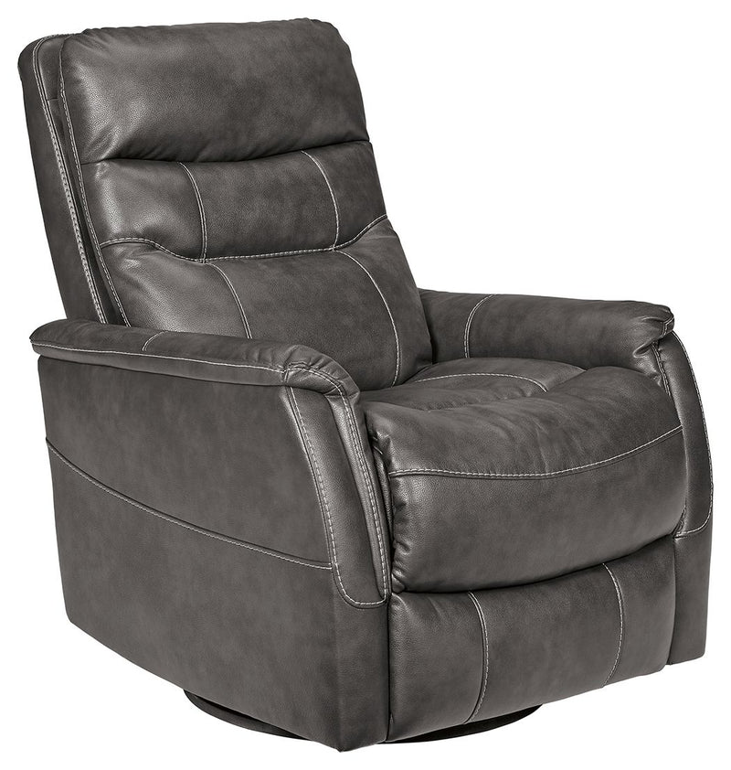 Riptyme - Quarry - Swivel Glider Recliner - JaxCo Furniture