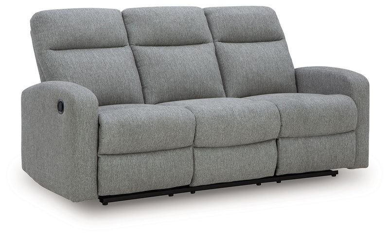 Gauntlet - Sterling - Reclining Sofa - JaxCo Furniture