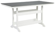 Transville - Counter Table W/Umb Opt - JaxCo Furniture