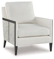 Ardenworth - Black / Ivory - Accent Chair - JaxCo Furniture