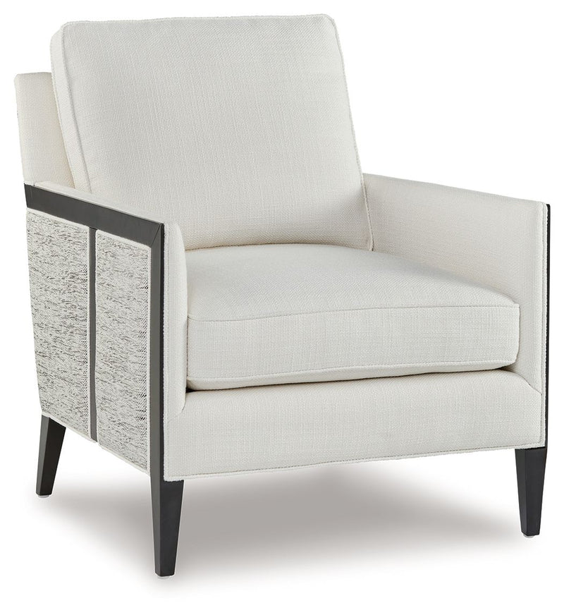 Ardenworth - Black / Ivory - Accent Chair - JaxCo Furniture