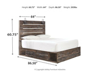 Drystan - Panel Bed - JaxCo Furniture