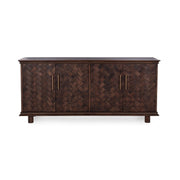 Shira - 4 Door Buffet - Kona Brown - JaxCo Furniture