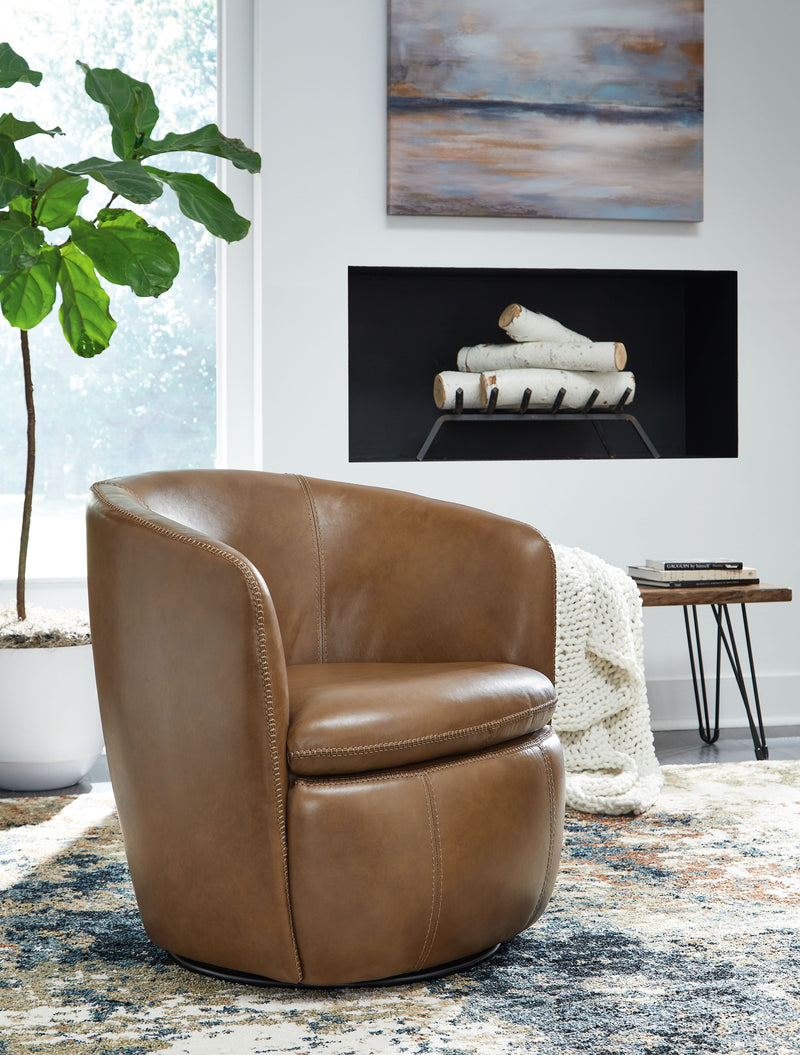 Kierreys - Swivel Chair - JaxCo Furniture