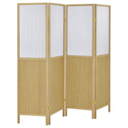 Mattison - 4-Panel Room Divider Folding Shoji Screen - JaxCo Furniture
