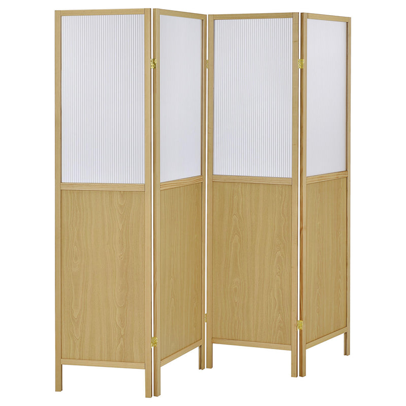 Mattison - 4-Panel Room Divider Folding Shoji Screen - JaxCo Furniture