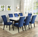 Camila - Rectangular Dining Set - White Top - JaxCo Furniture