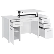 Dylan - 4-Drawer Lift Top Office Desk - JaxCo Furniture