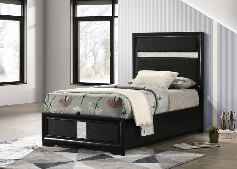 Miranda - Upholstered Panel Bed - JaxCo Furniture