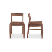 Owing - Dining Chair Chair (Set of 2) - Walnut Brown - JaxCo Furniture