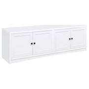 Laughlin - 3-piece Entertainment Center TV Stand - White - JaxCo Furniture